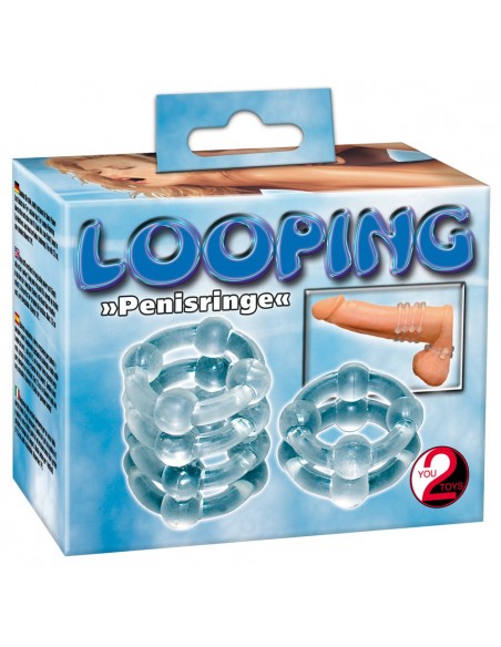 2er Silicon Ring set Looping