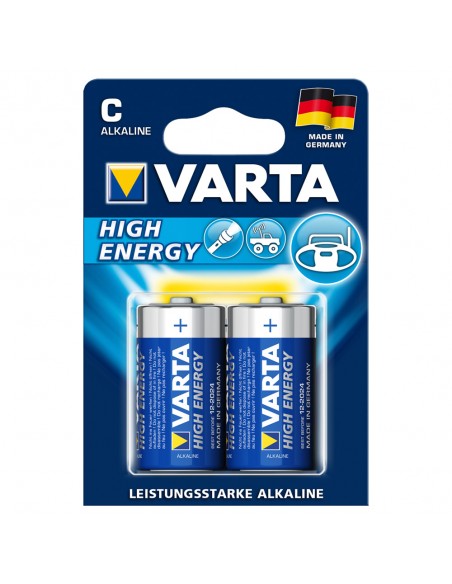 2 Varta C Batteries