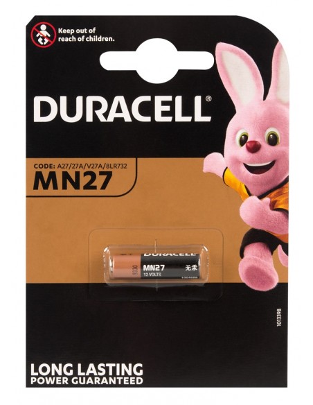 Battery Duracell 27A 10x1