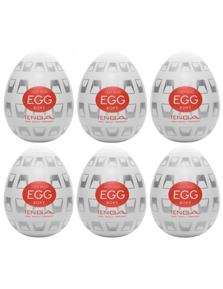Tenga Egg Boxy Pack of 6