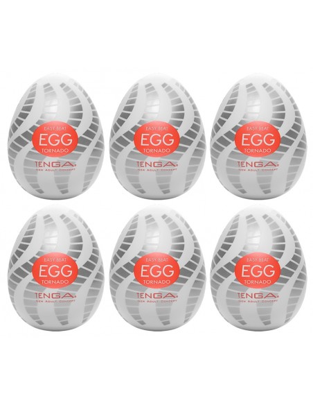 Tenga Egg Tornado Pack of 6