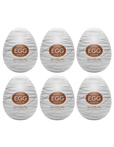 Tenga Egg Silky II Pack of 6