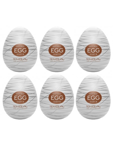 Tenga Egg Silky II Pack of 6