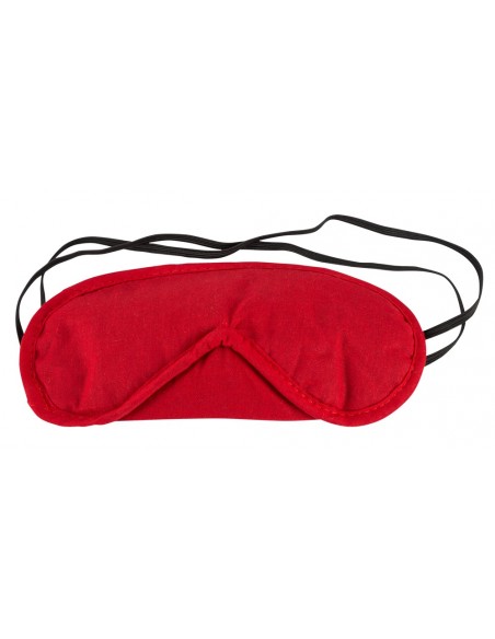 Blindfold Set pack of 2 red/bl