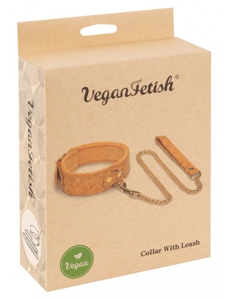 Collar plus Leash Vegan