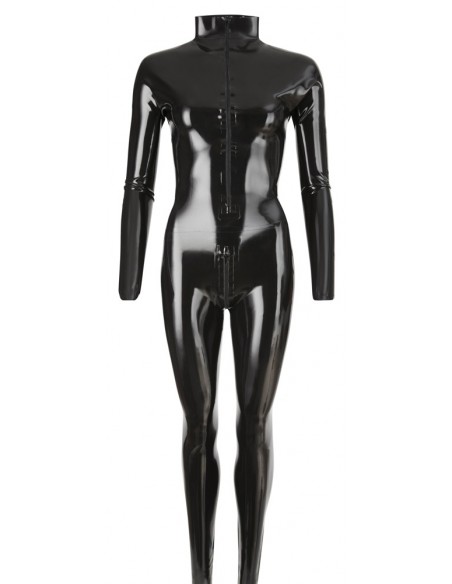 Latex Catsuit black S