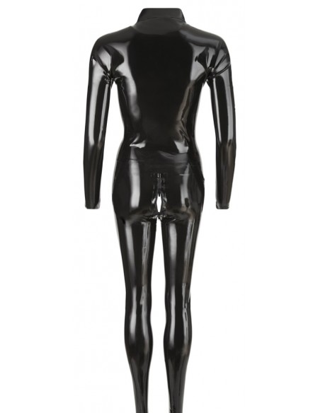 Latex Catsuit black S