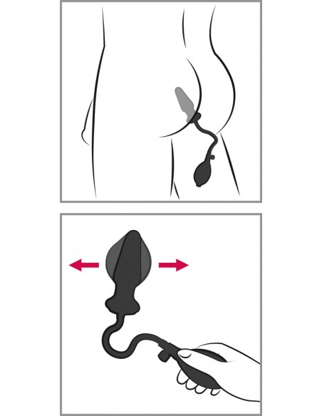 Latex ButtPlugs "Anal Expert"