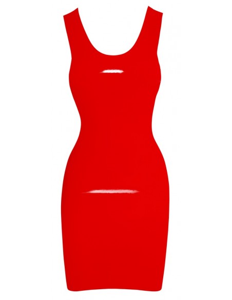 Latex Dress red XS