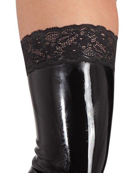 Latex Stockings Lace S