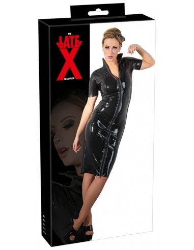 Latex Dress Zip M