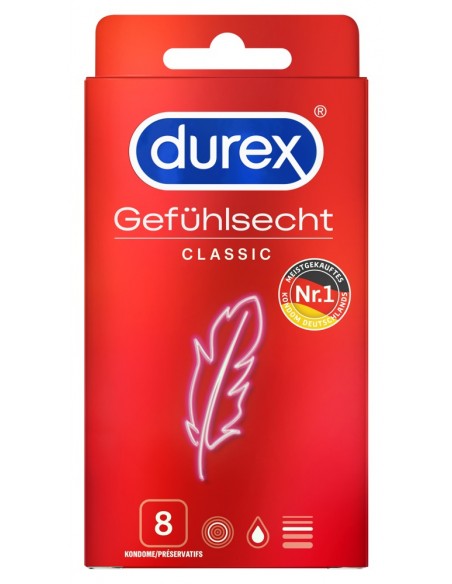 Durex GefÃ¼hlsecht Classic 8pcs