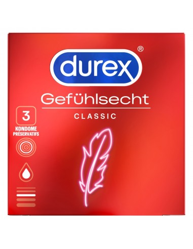 Durex GefÃ¼hlsecht 3 pcs