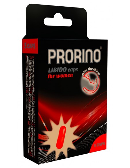 Prorino Libido caps women 5pcs