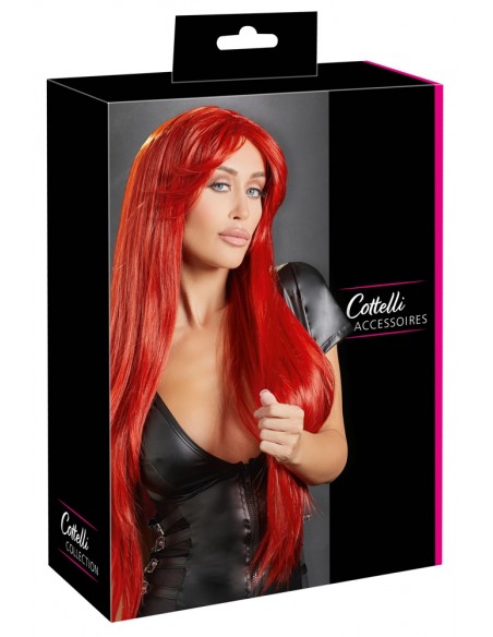 Long Straight Red Wig