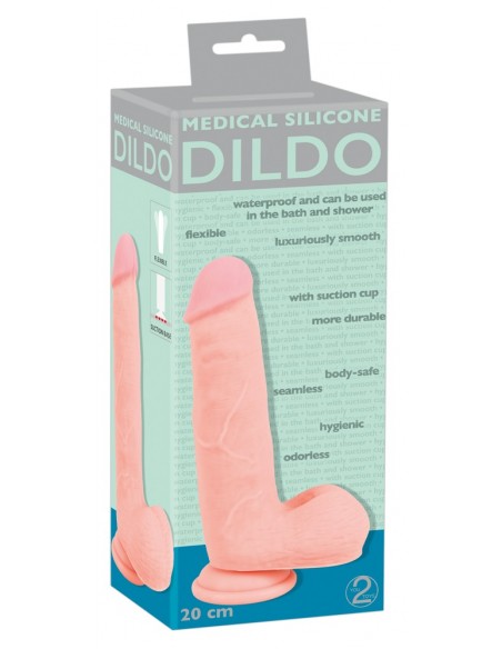 Medical Silicone Dildo 20 cm