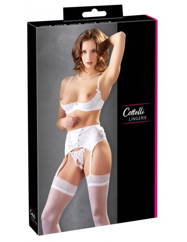 Shelf Bra Set white 80B/M