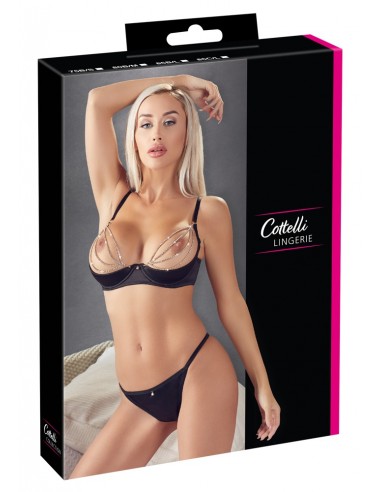 Shelf Bra Set Sparkle 80B/M