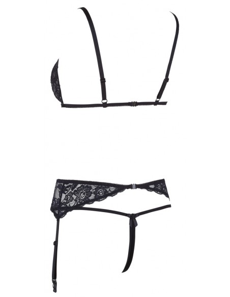 Lace Suspender Set XL