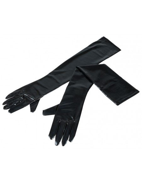 Gloves Wet Look S-L
