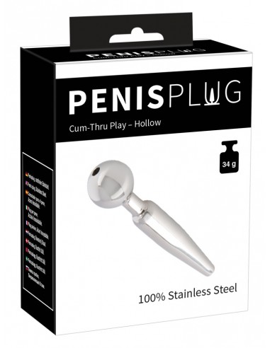 Penis Plug "Cum-Thru"