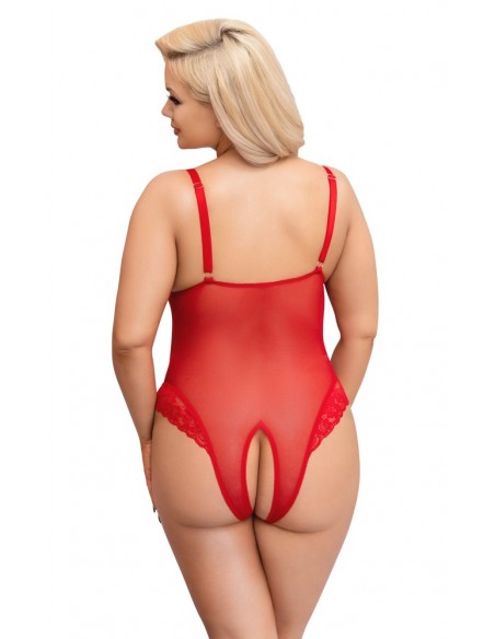 Crotchless Body red 4XL