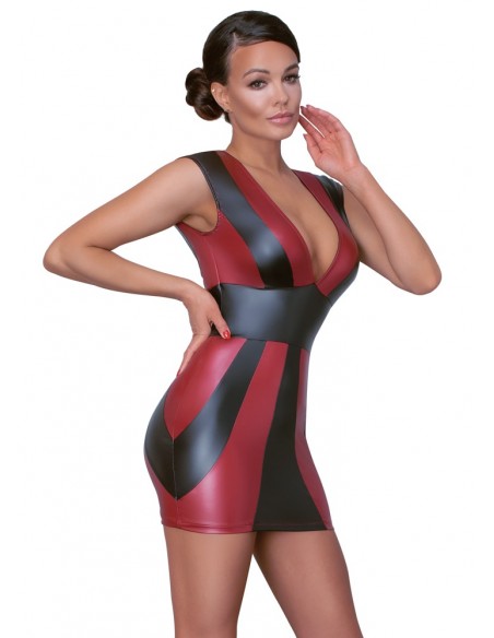 Dress red/black S