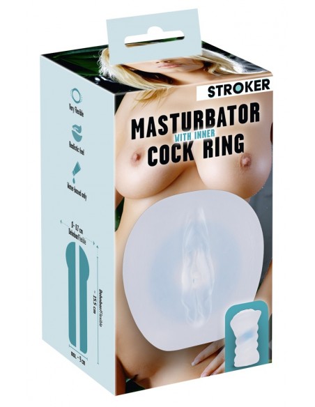 Masturbator with inner cock ri
