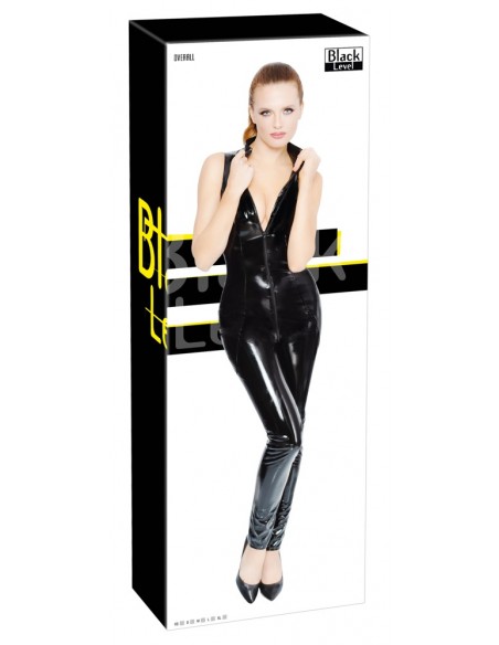 Vinyl jumpsuit S