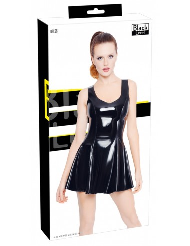 Vinyl Dress black M