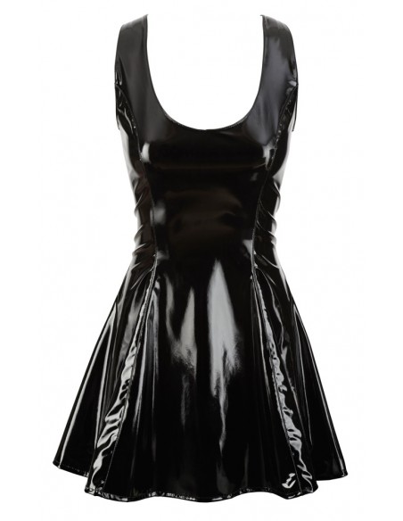 Vinyl Dress black M