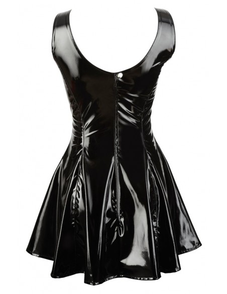 Vinyl Dress black M