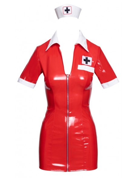 Vinyl Nurse red S