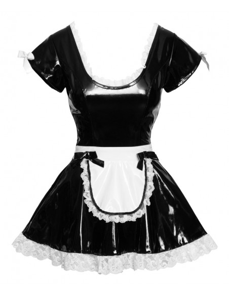Vinyl Maid's Dress 2XL
