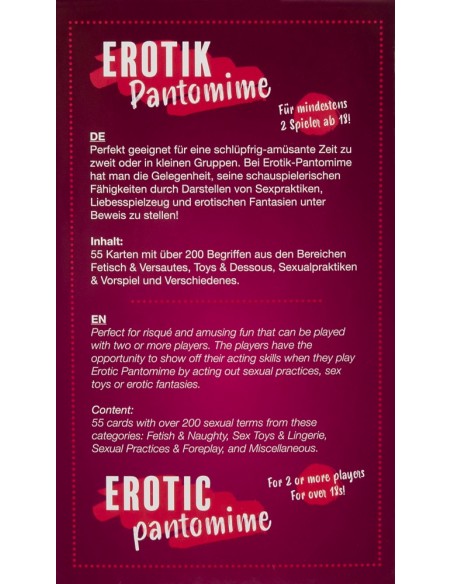 Erotic Pantomime