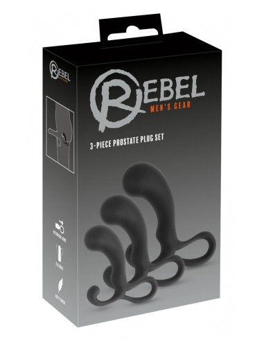 Rebel 3-piece Prostate Plug Se