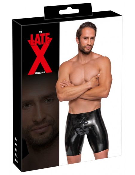 Men's Latex Pants Zip 2XL
