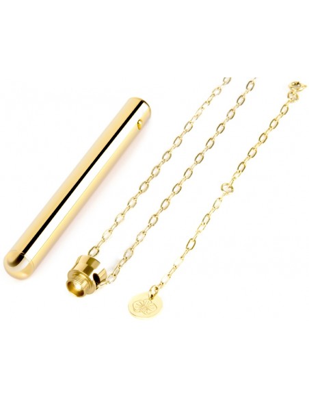 Vibrating Necklace Gold