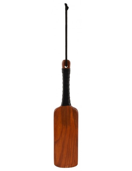 Leather spanking paddle