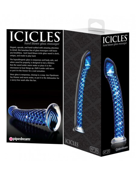 Icicles No. 29 Blue
