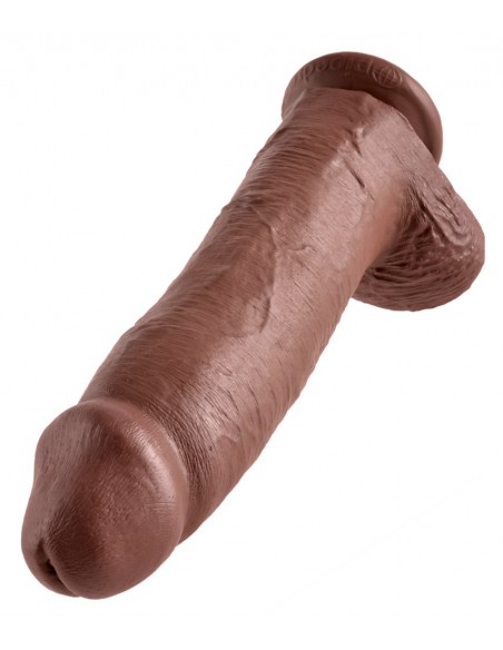 King Cock 12" Cock w Balls Bro