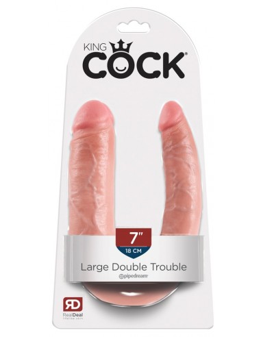 King Cock Large Double Trouble