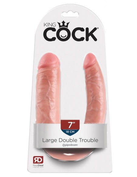 King Cock Large Double Trouble