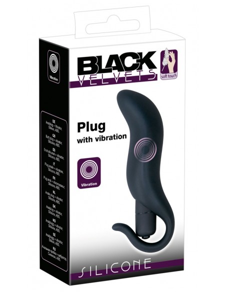 Black Velvet Plug & Vibration